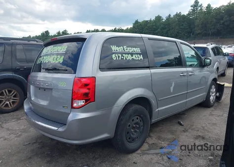 2015 Dodge Grand Caravan Se из США, поврежденный, VIN 2C4RDGBG6FR564376